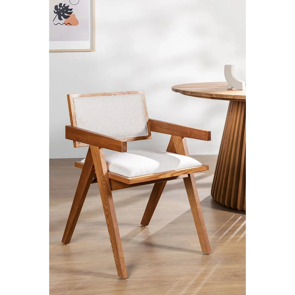 Kėdė Lali, uosio mediena, natūrali