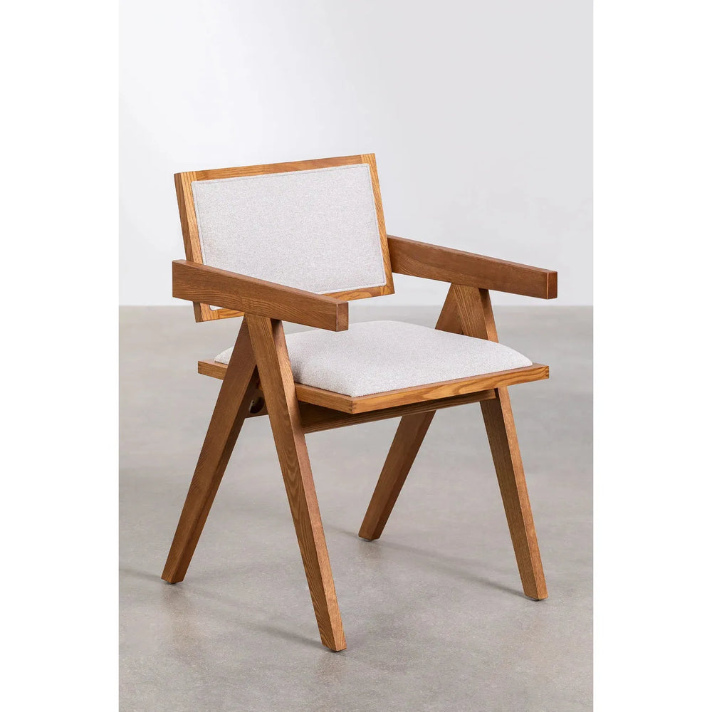 Kėdė Lali, uosio mediena, natūrali