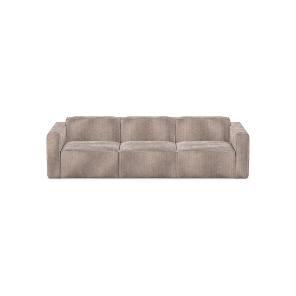 SLAY 3 vietų sofa, CAPPUCINO spalva