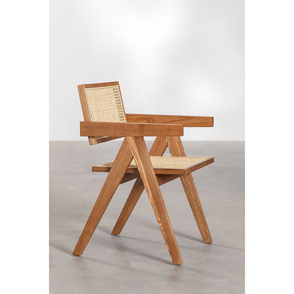 Valgomojo kėdė LALI, uosio mediena, natūrali spalva