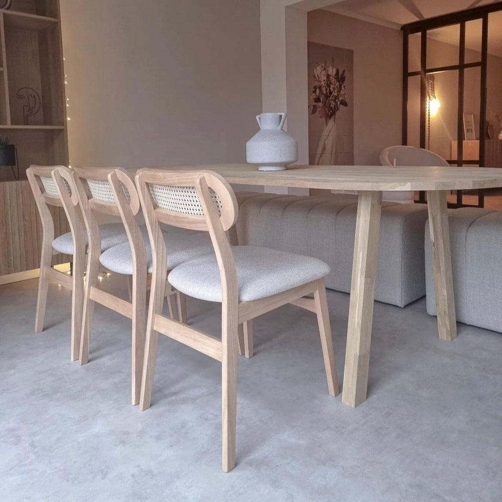 Valgomojo kėdė LEIVE, natūrali