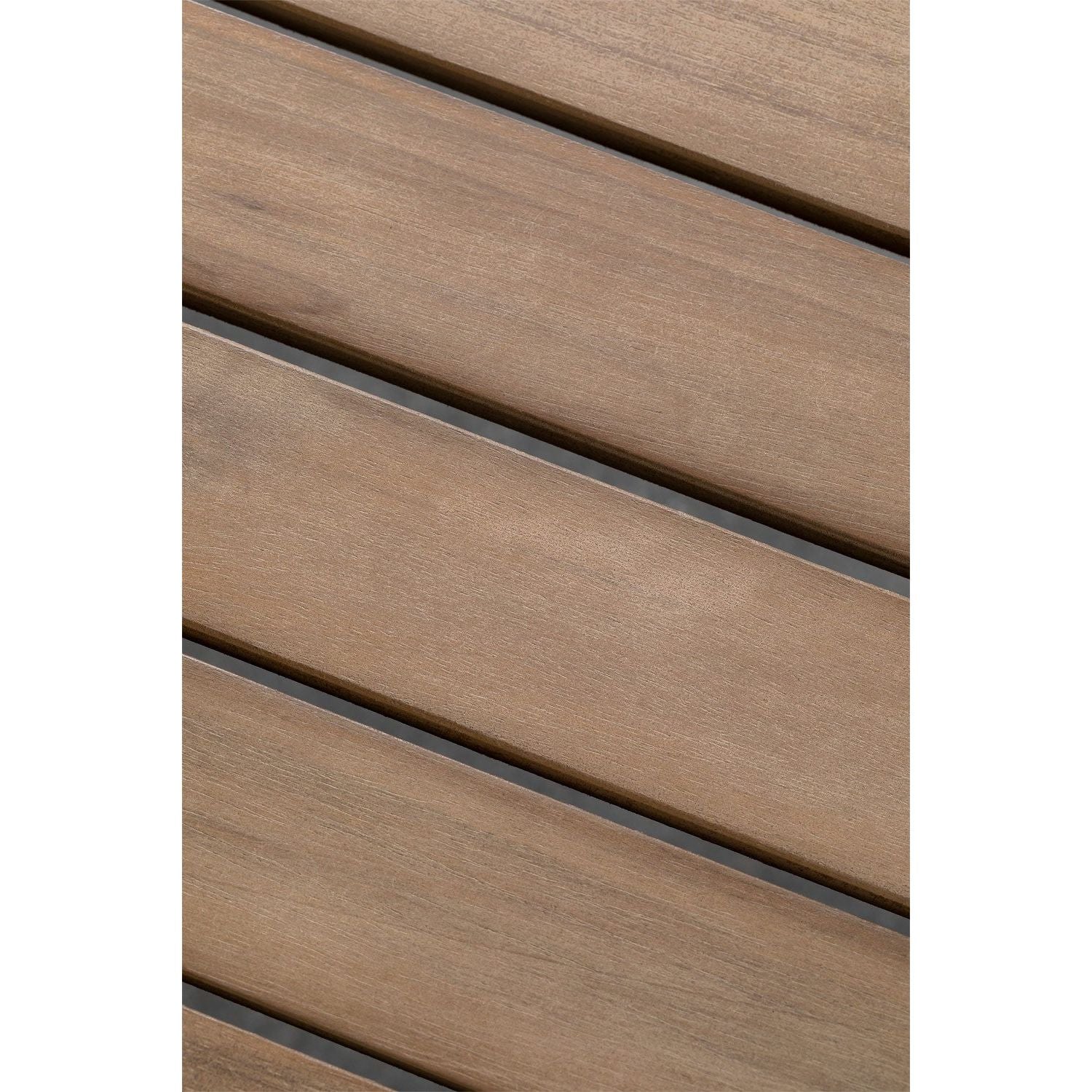 Lauko Baldų Komplektas GISAILLE, akacijos mediena, aliuminis