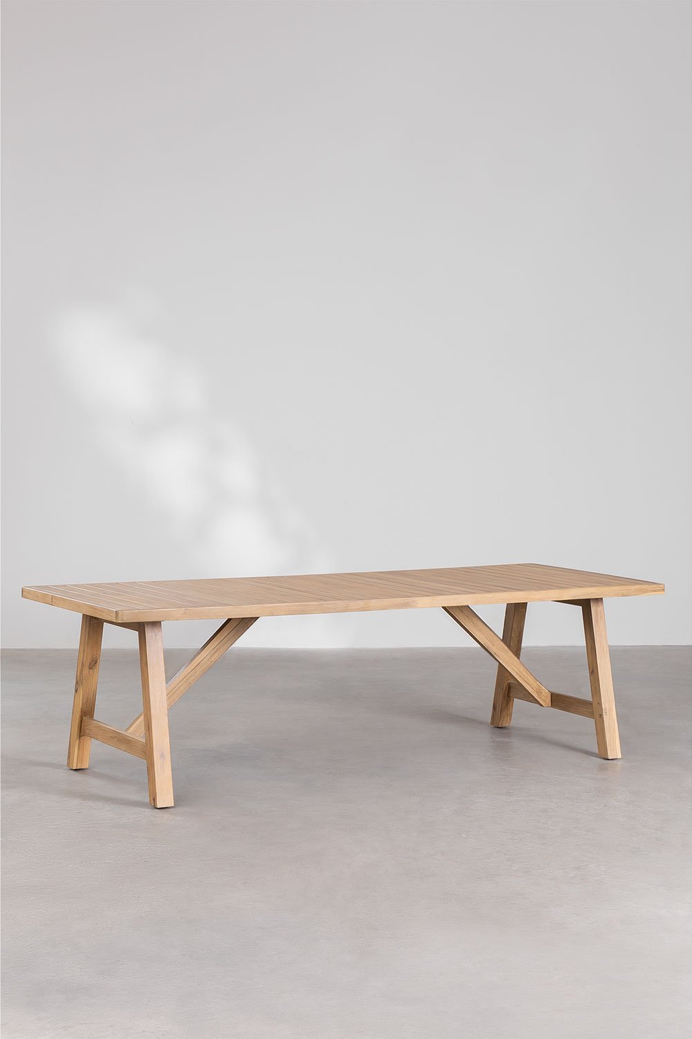 Rinkinys TERIUNO 260x100 cm su 10 kėdžių svečių priėmimui