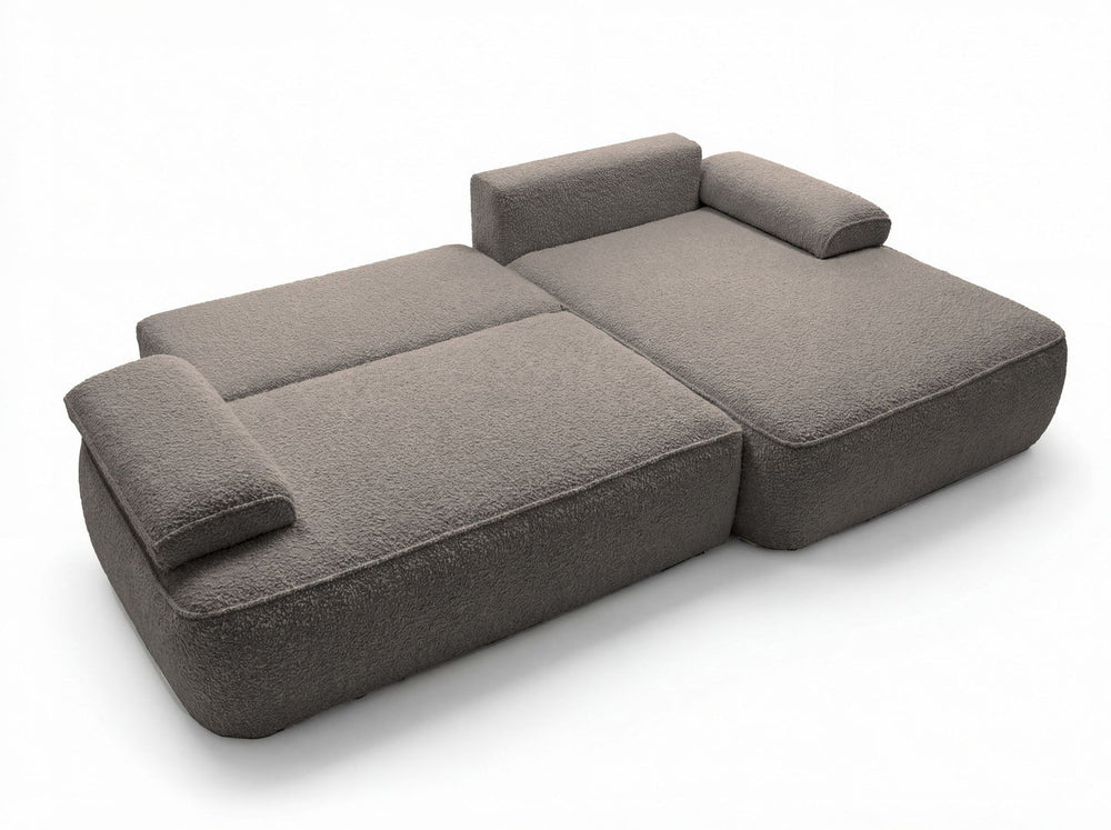 Kampinė sofa COLINA, ruda, Abriamo 02