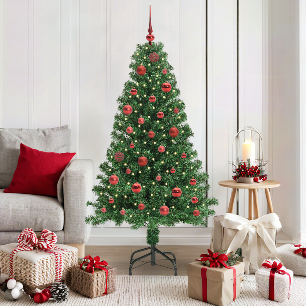 Artificial Christmas tree STAR ARCTIC, Green 150 pcs., plastic