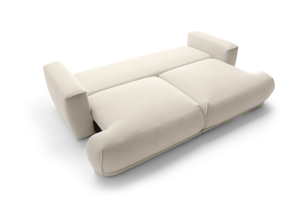 Sofa DELTA su miego funkcija, smėlinė