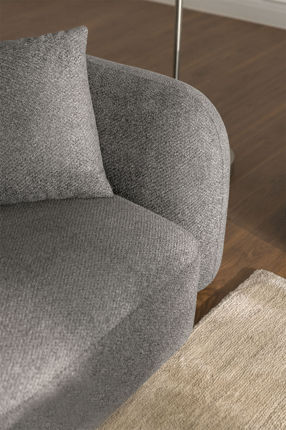 Dvivietė sofa LUCIA, pilka