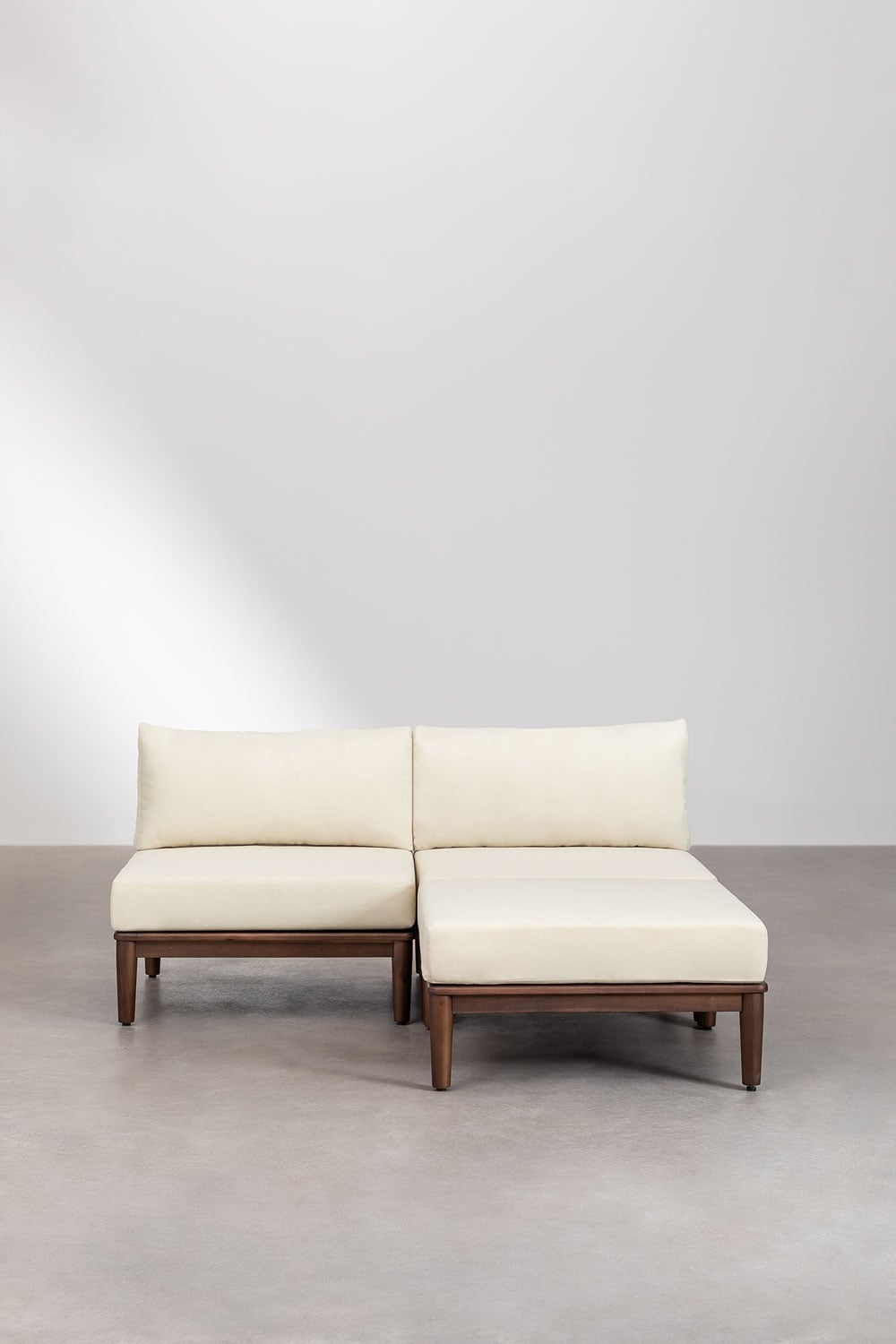 Sofa MODENA, 2-seater with ottoman