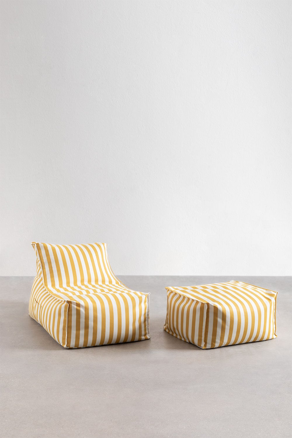 Garden furniture set KARIO, yellow