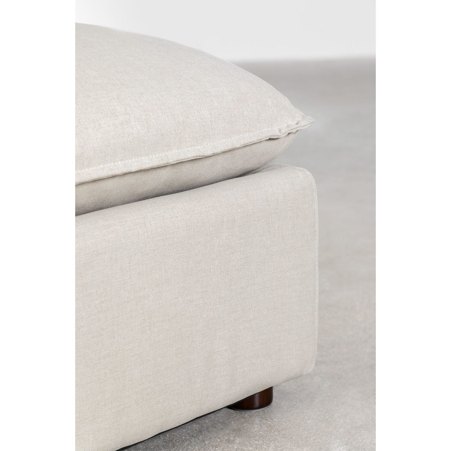 Modulinė 2-vietų sofa ESTEFAN, kreminė spalva
