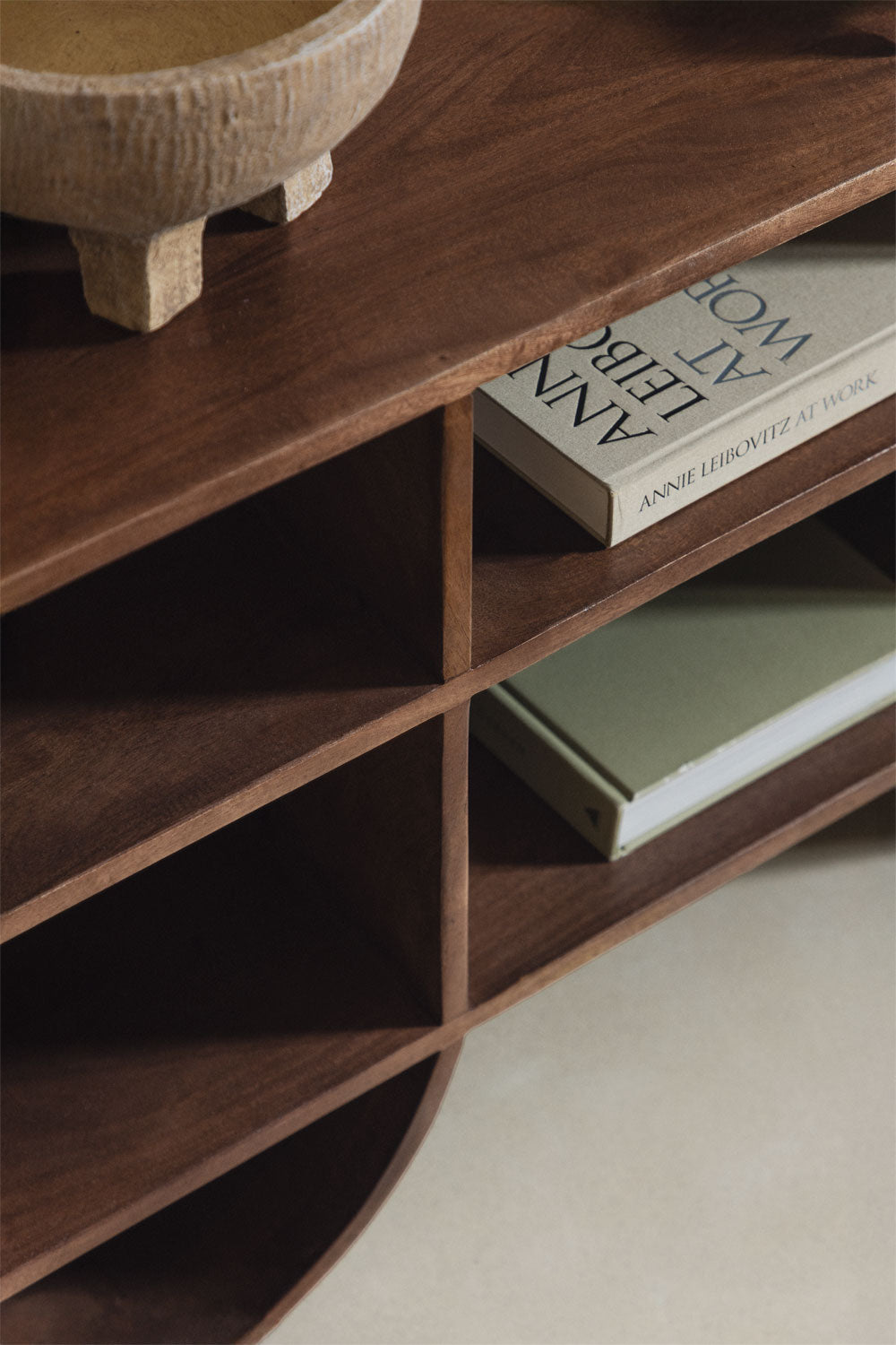 Lentyna FLIN, 55 cm, tamsaus medžio