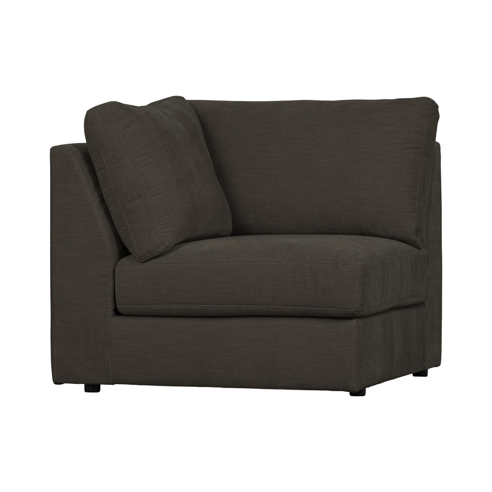 "Family" sofos kampas kairė pusė, antracito spalva - Namų Idėja