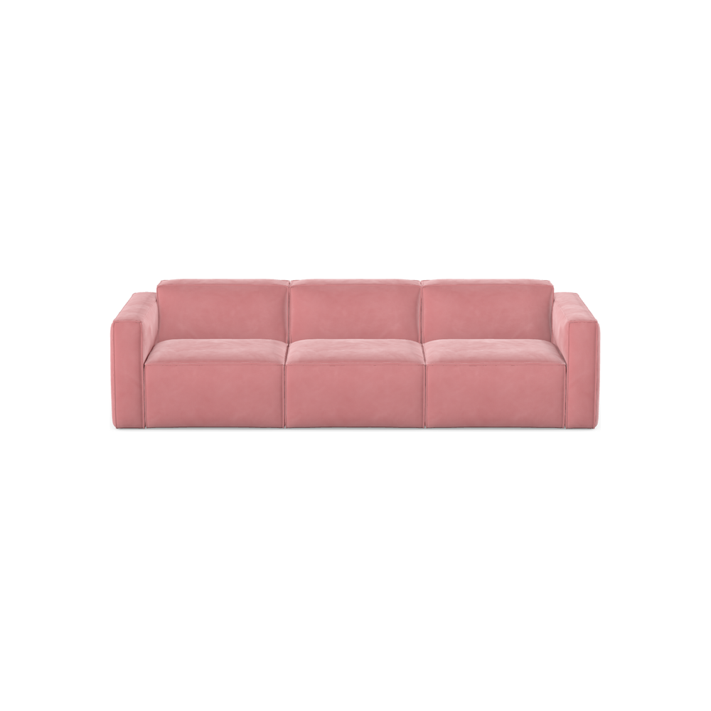 SLAY 3 vietų sofa, FLAMINGO spalva