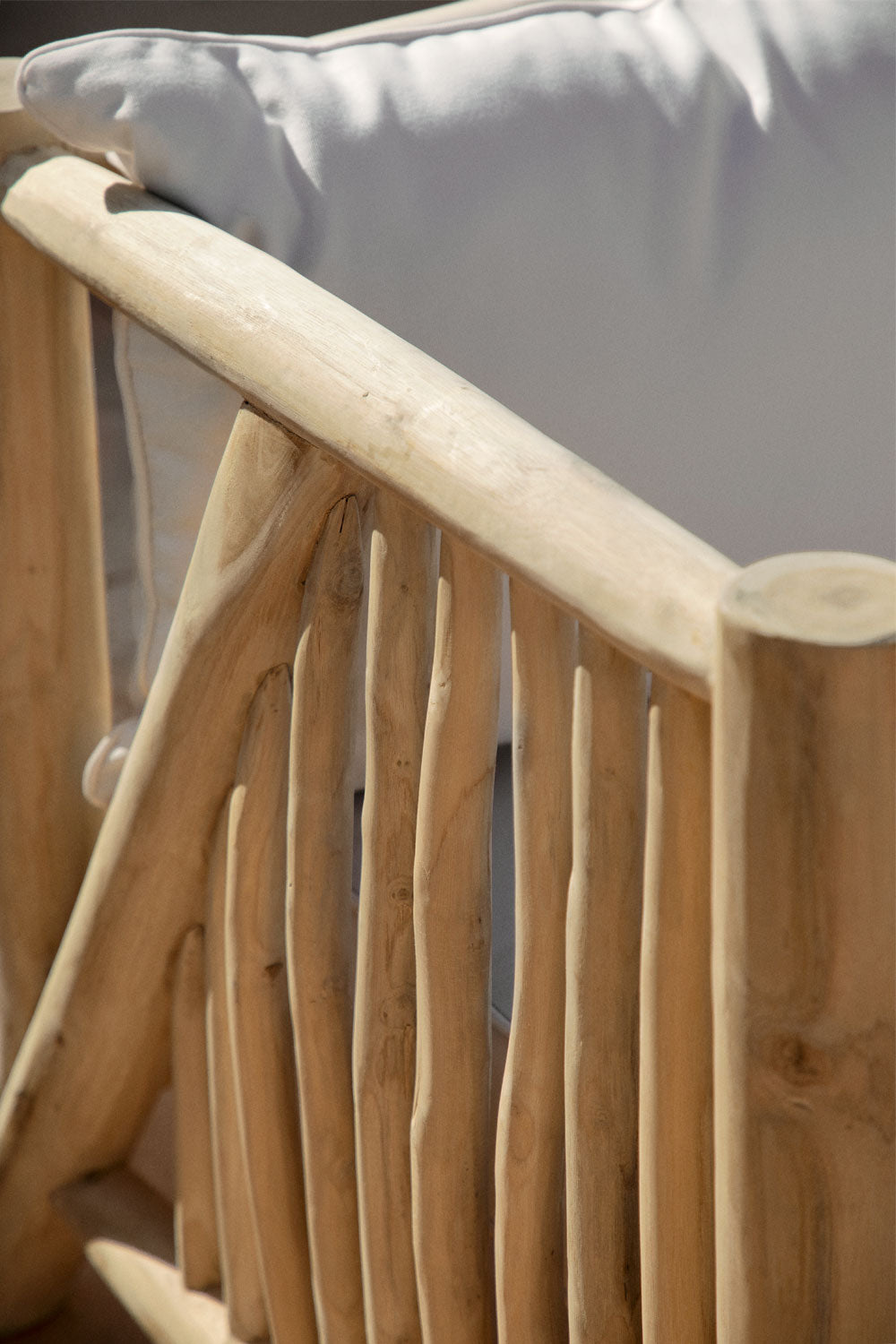 Armchair TIKANO, teak wood