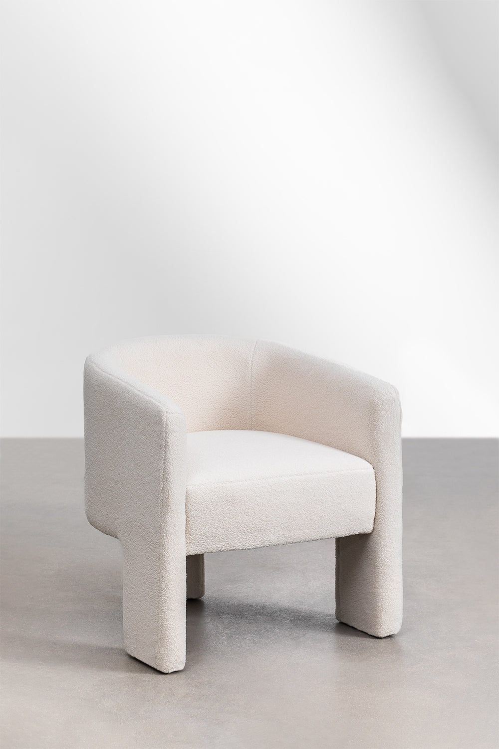 Armchair KASTIA, sheepskin