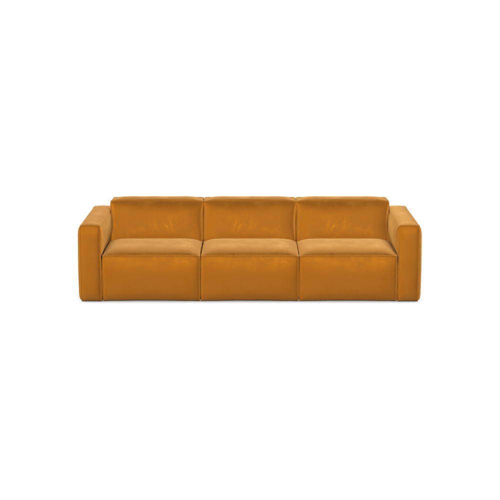 SLAY 3 vietų sofa, GOLDEN VELVET spalva
