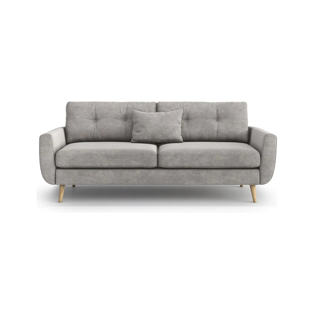 HARRIS 3 vietų sofa, pilka spalva