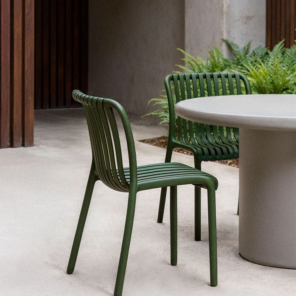 Outdoor chair WENDELL, pesto