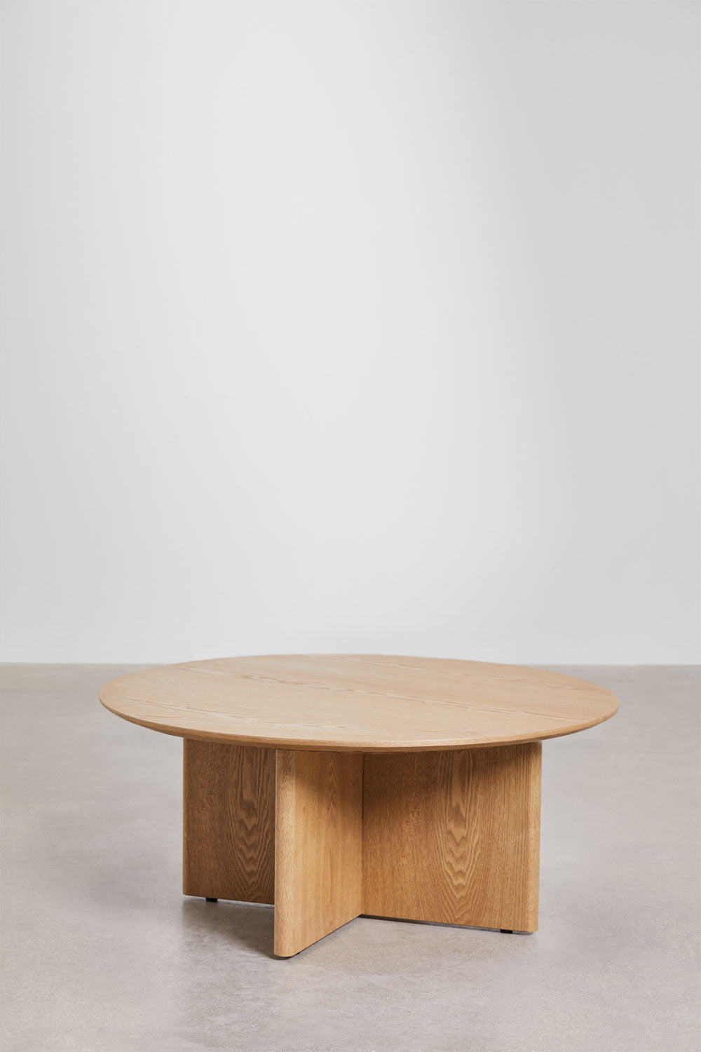 Coffee table SRIENDE, MDF and ash veneer