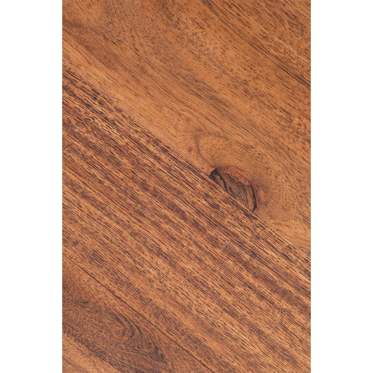 Konsolinis staliukas AMBYL, akacijos mediena, ruda