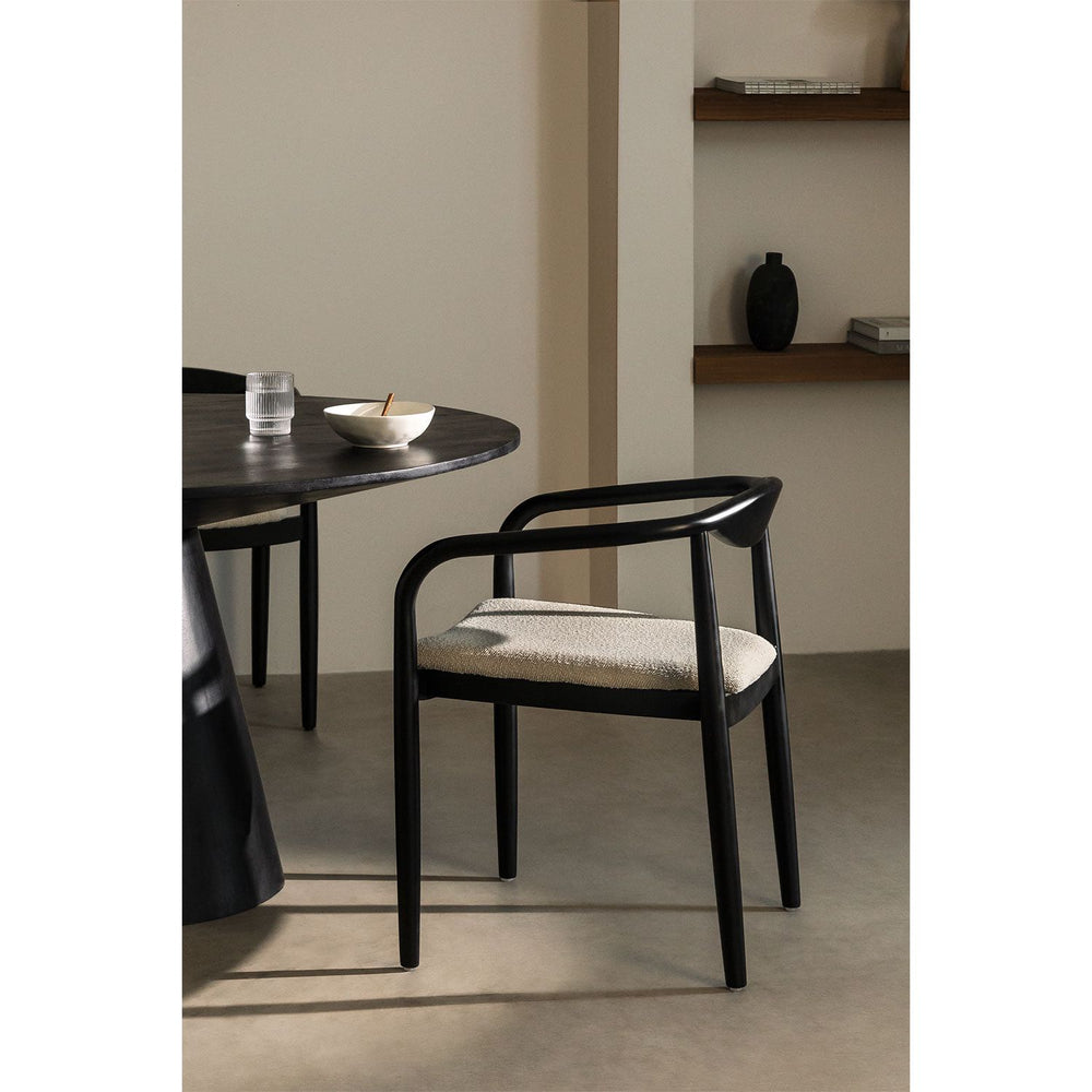 Valgomojo kėdė MALLORY, akacijos mediena