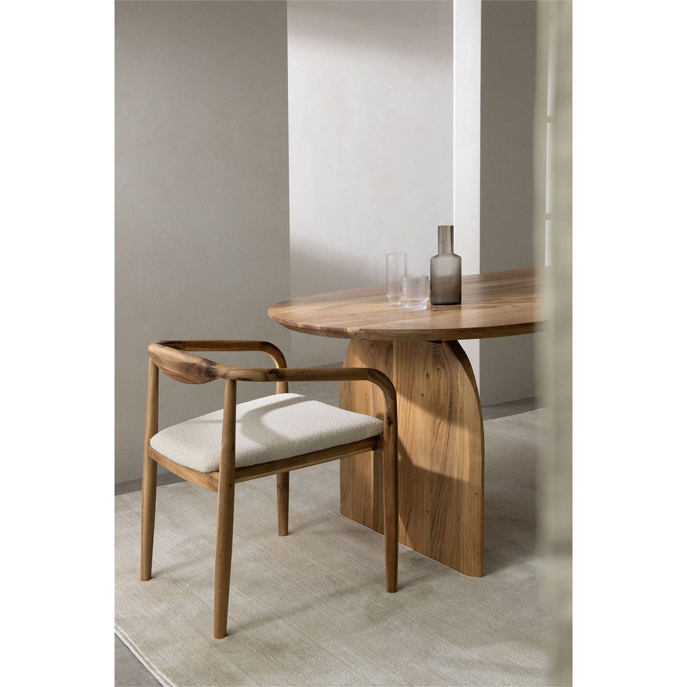 Valgomojo kėdė MALLORY, akacijos mediena