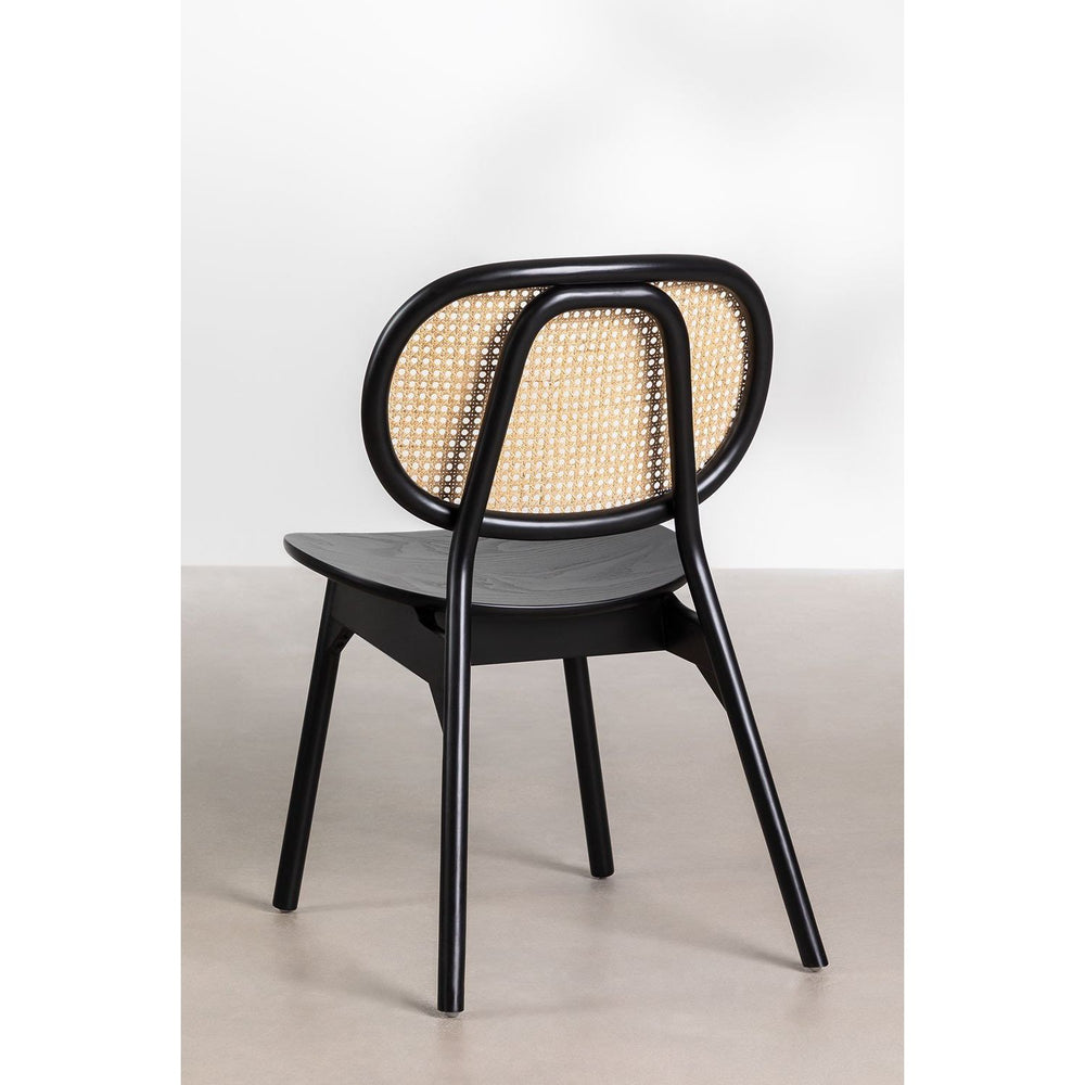 Valgomojo kėdė AFRICA, juoda