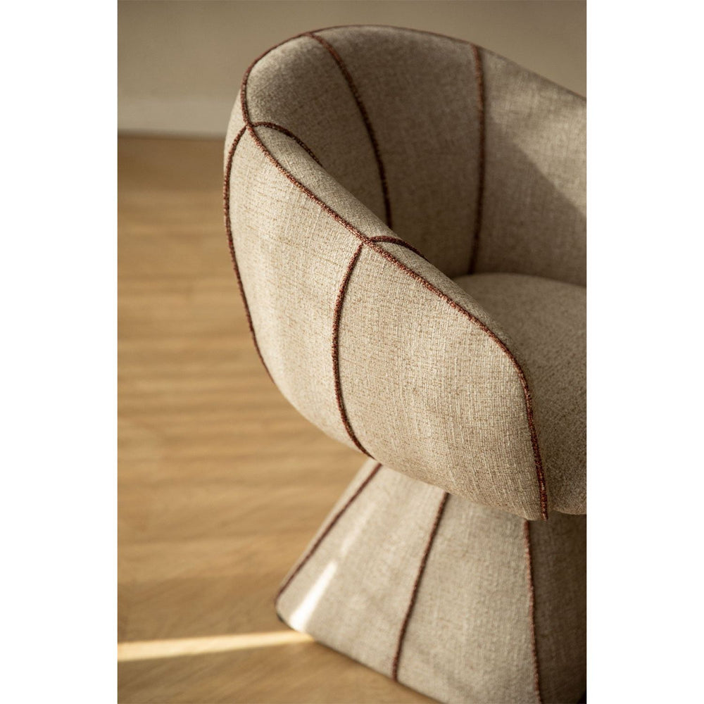 Valgomojo kėdė TALLIN, kreminė spalva