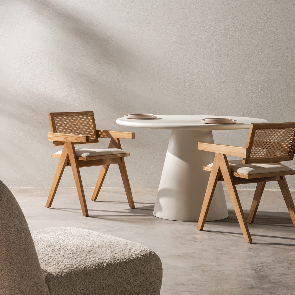 Chair ENDIVE, single weave, natural/sand