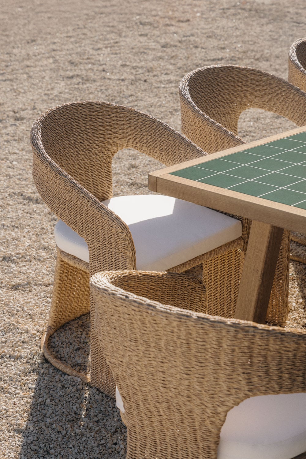 Outdoor chair SYNTIKO, synthetic rattan