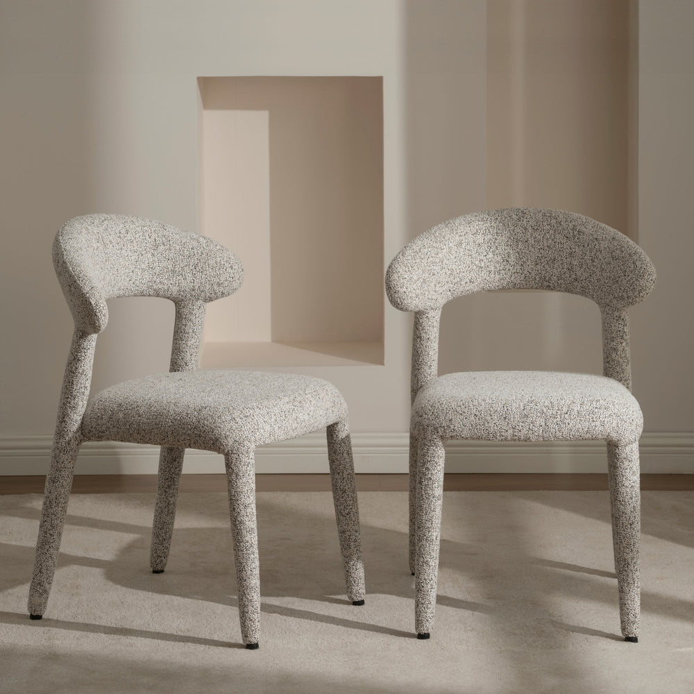 Chair FLAIR, melange, greyish beige