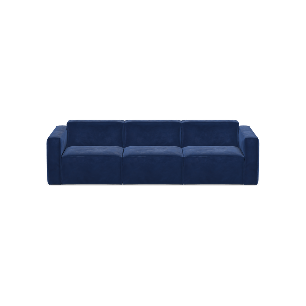 SLAY 3 vietų sofa, MARINE BLUE spalva
