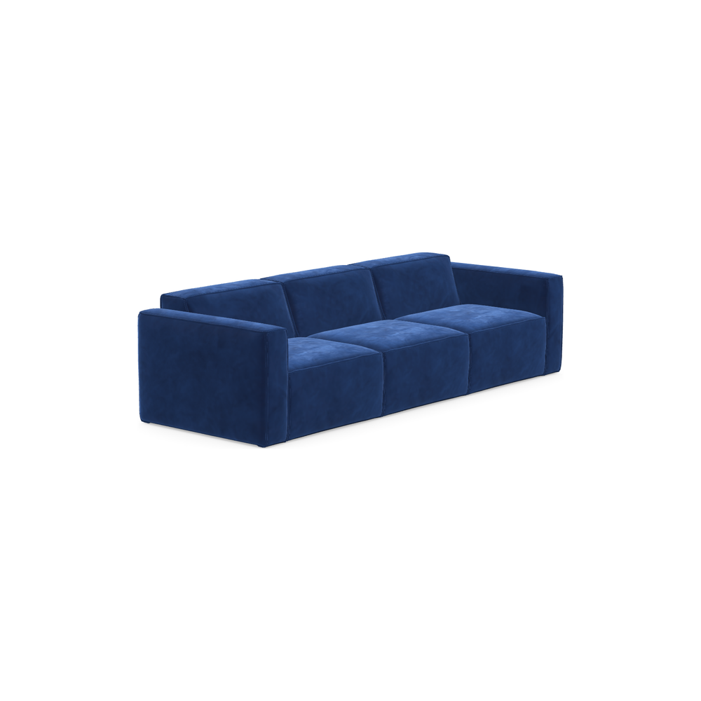 SLAY 3 vietų sofa, MARINE BLUE spalva