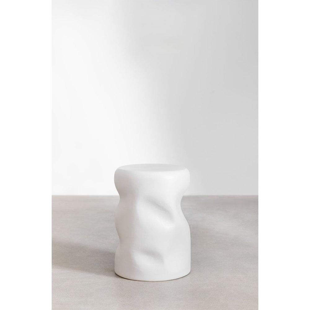 Šoninis staliukas NUBIA, apvalus, keramikinis