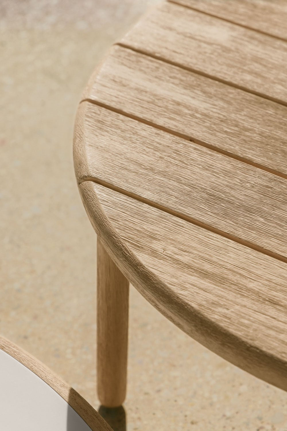 Coffee table AKORAS, light acacia brown (1 pc.)