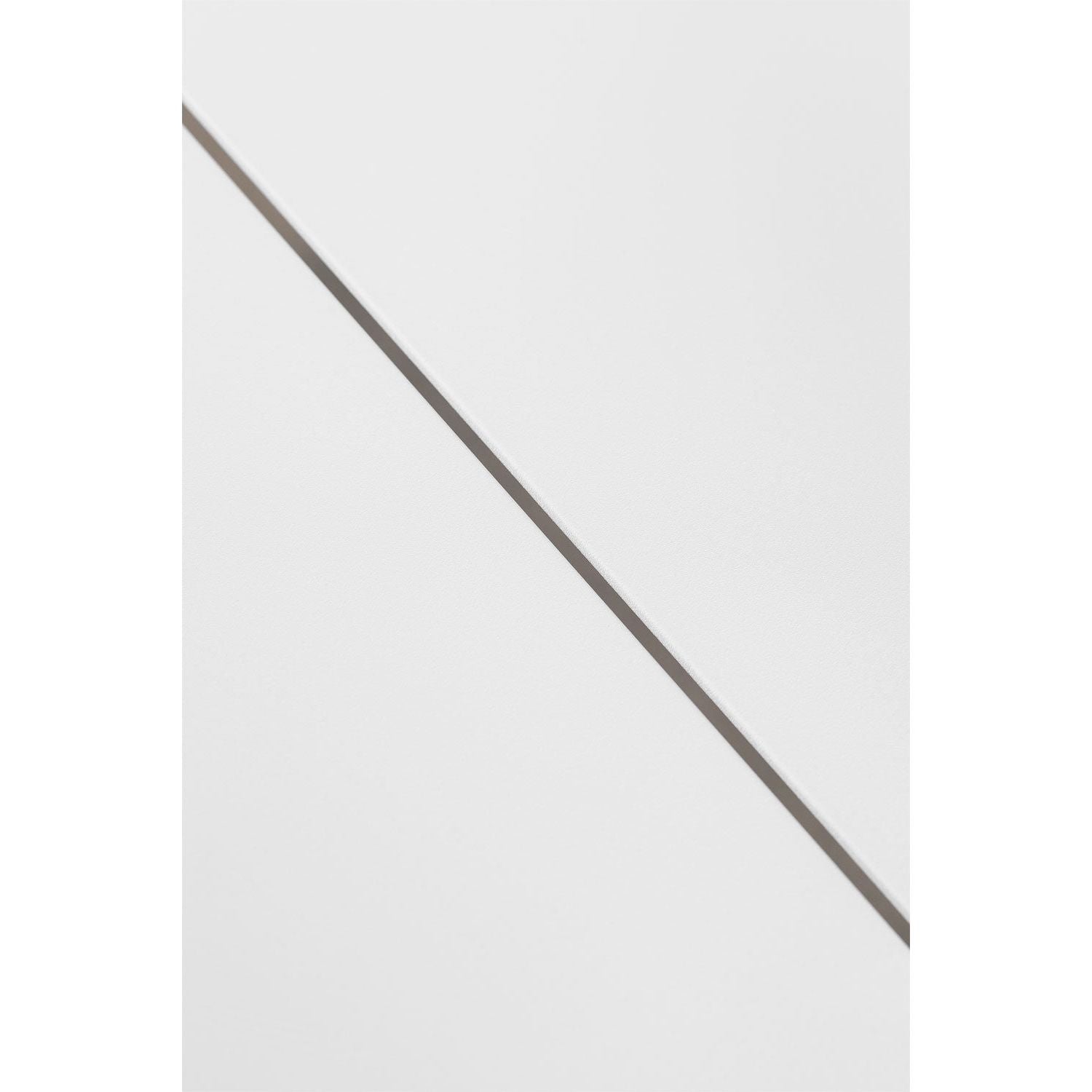 Lauko stalas KAYLEI, aliuminis, balta spalva, 180x90 cm