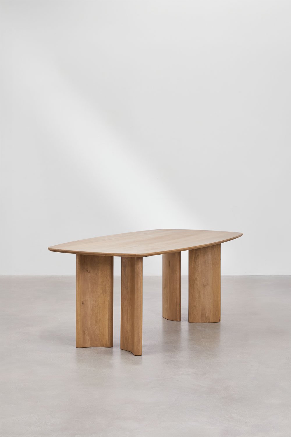 Stačiakampis valgomojo stalas SAMMY, mango mediena, 200x100