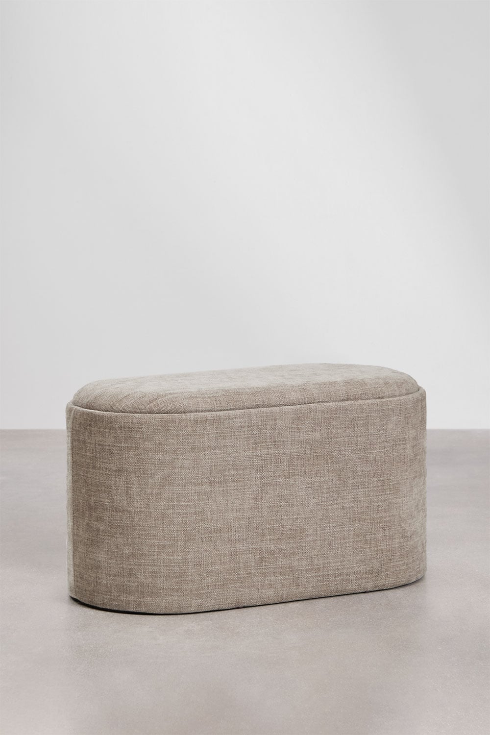 Pufas LUNUERO, pilkas, 70 cm