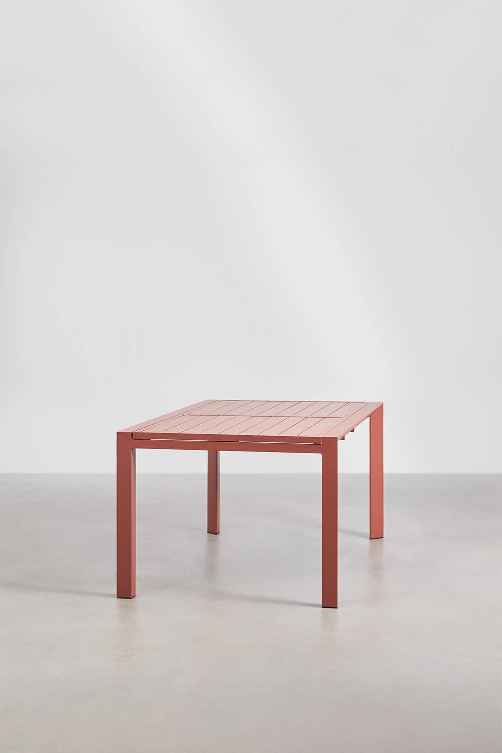 Outdoor table STARMI, extendable, terracotta