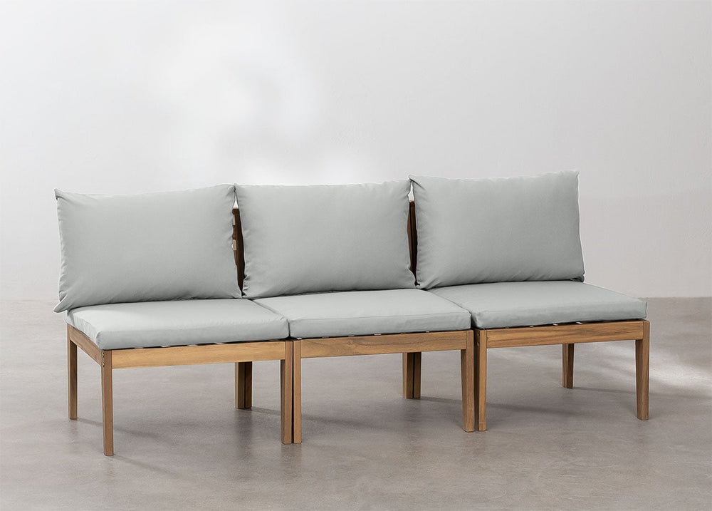 Sofa MODULO, three-seater, grey