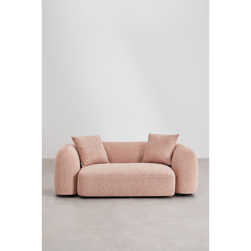 Dvivietė sofa LUCIA, rausva