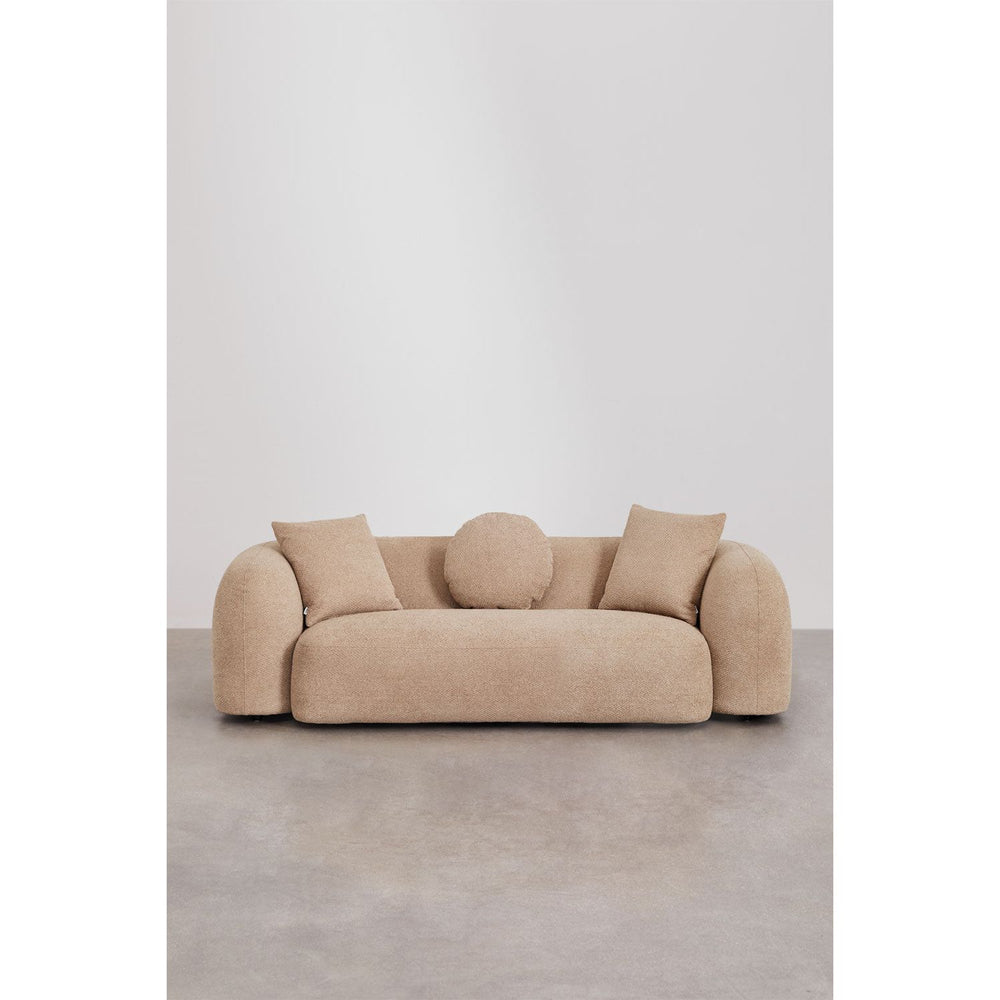 Trivietė sofa LUCIA, ruda