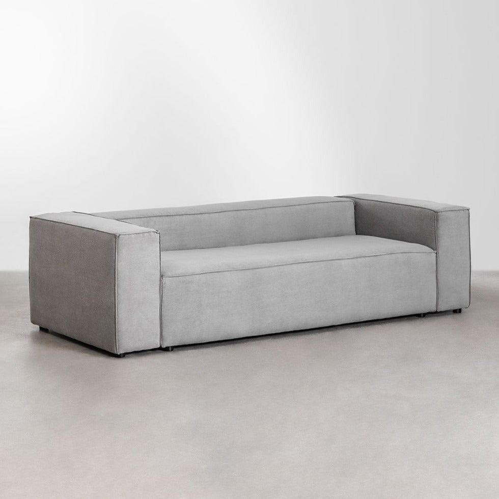 3-vietė sofa ALMA, šviesiai pilka spalva
