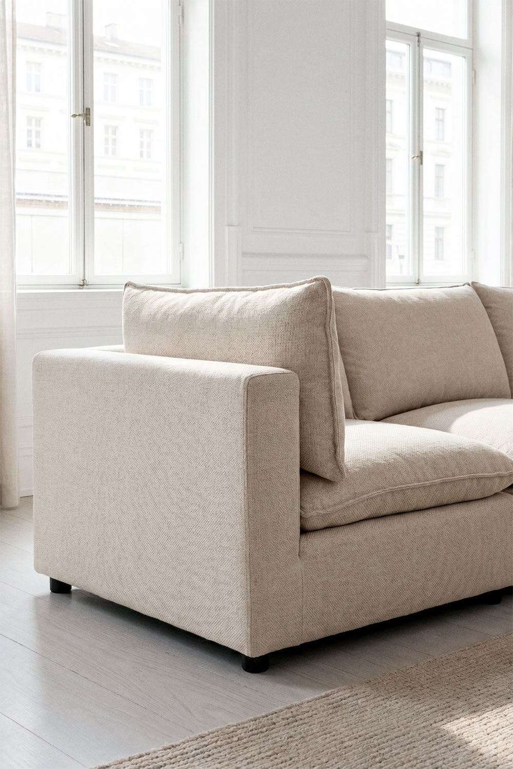 Modulinė sofa DZORELA – interjere