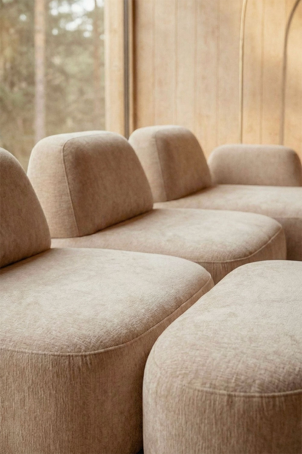 Modulinė sofa DZORELA – interjere