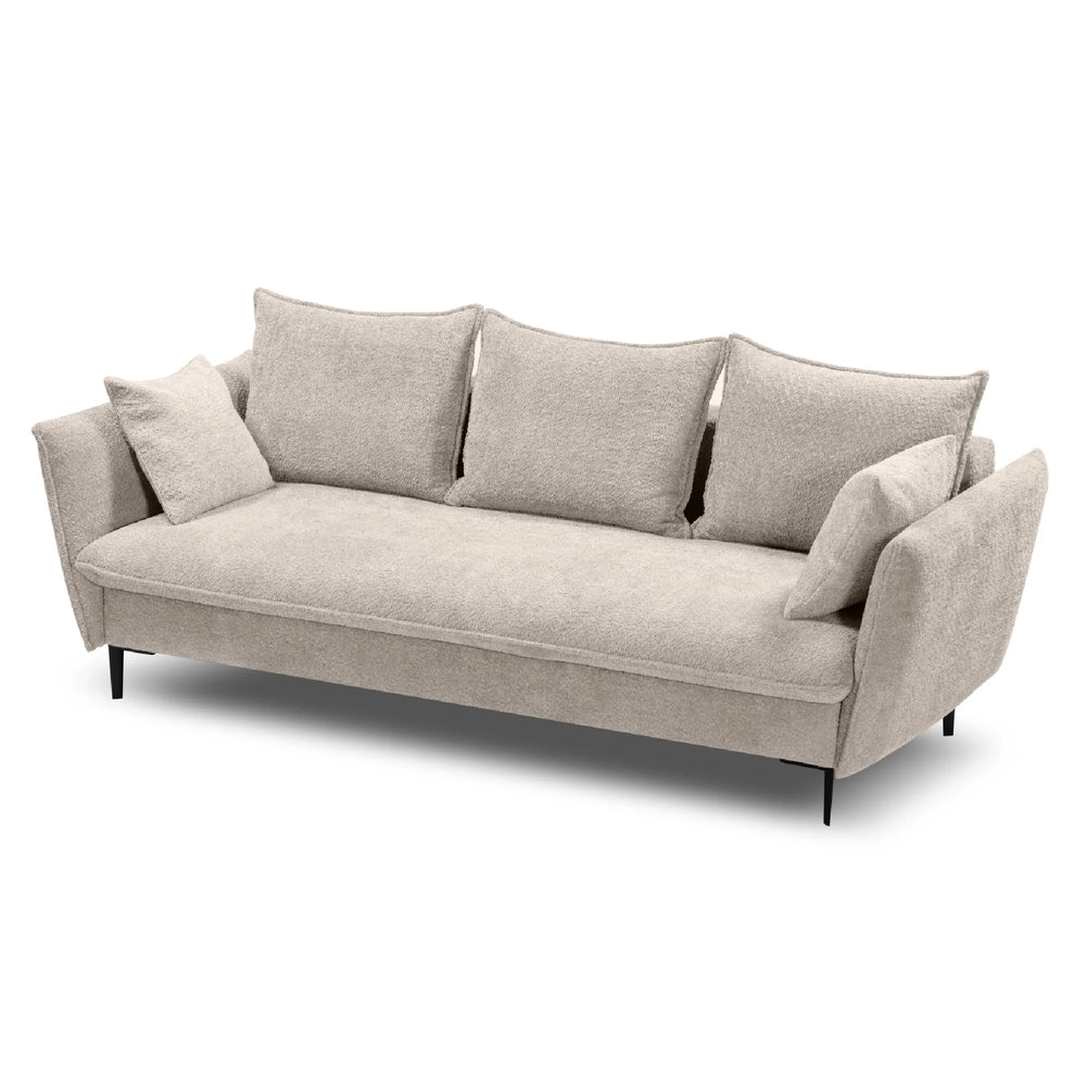 Sofa-lova GLOSS, smėlinė boucle