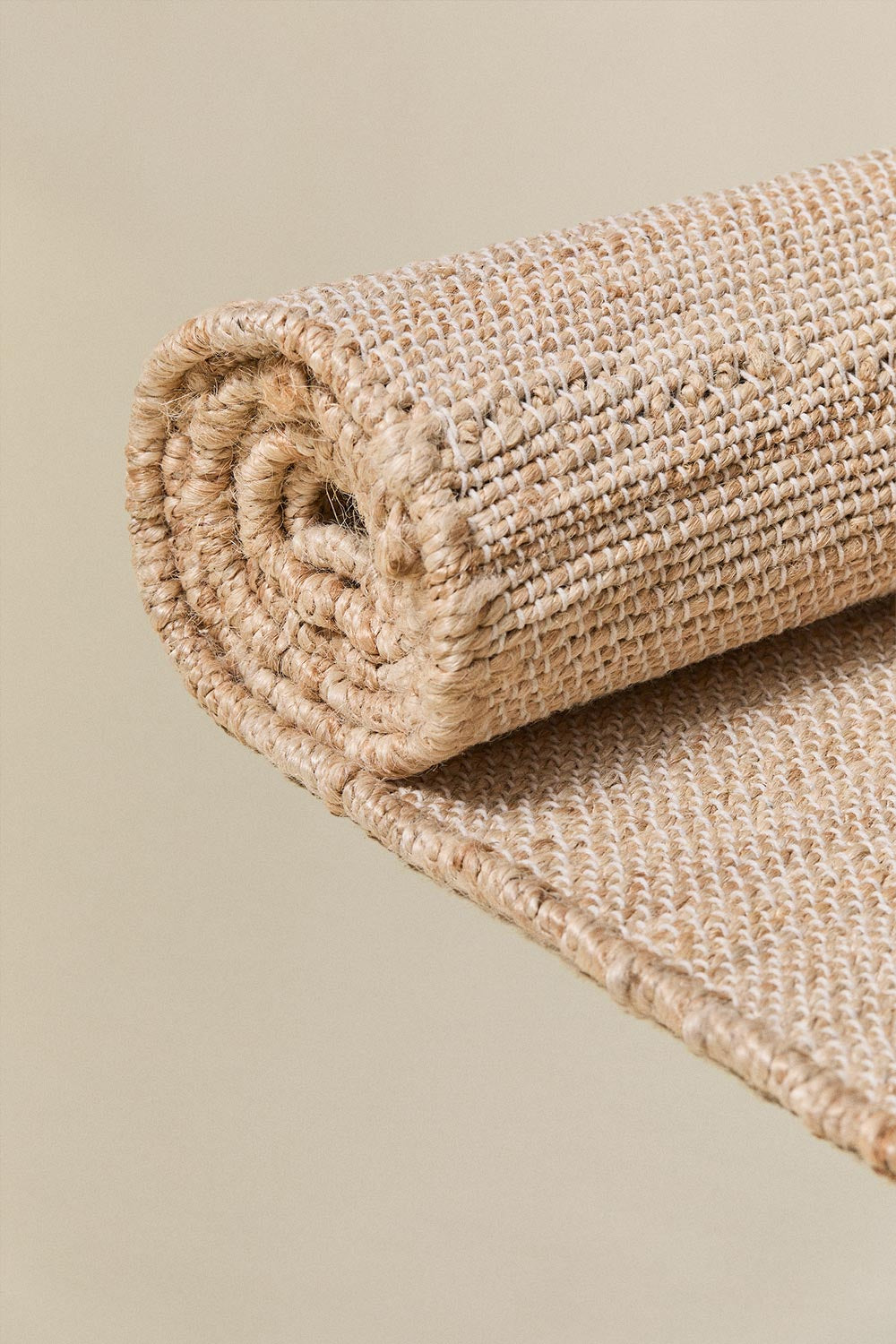 Rectangular outdoor rug JUTEX, jute and cotton (Option 2)