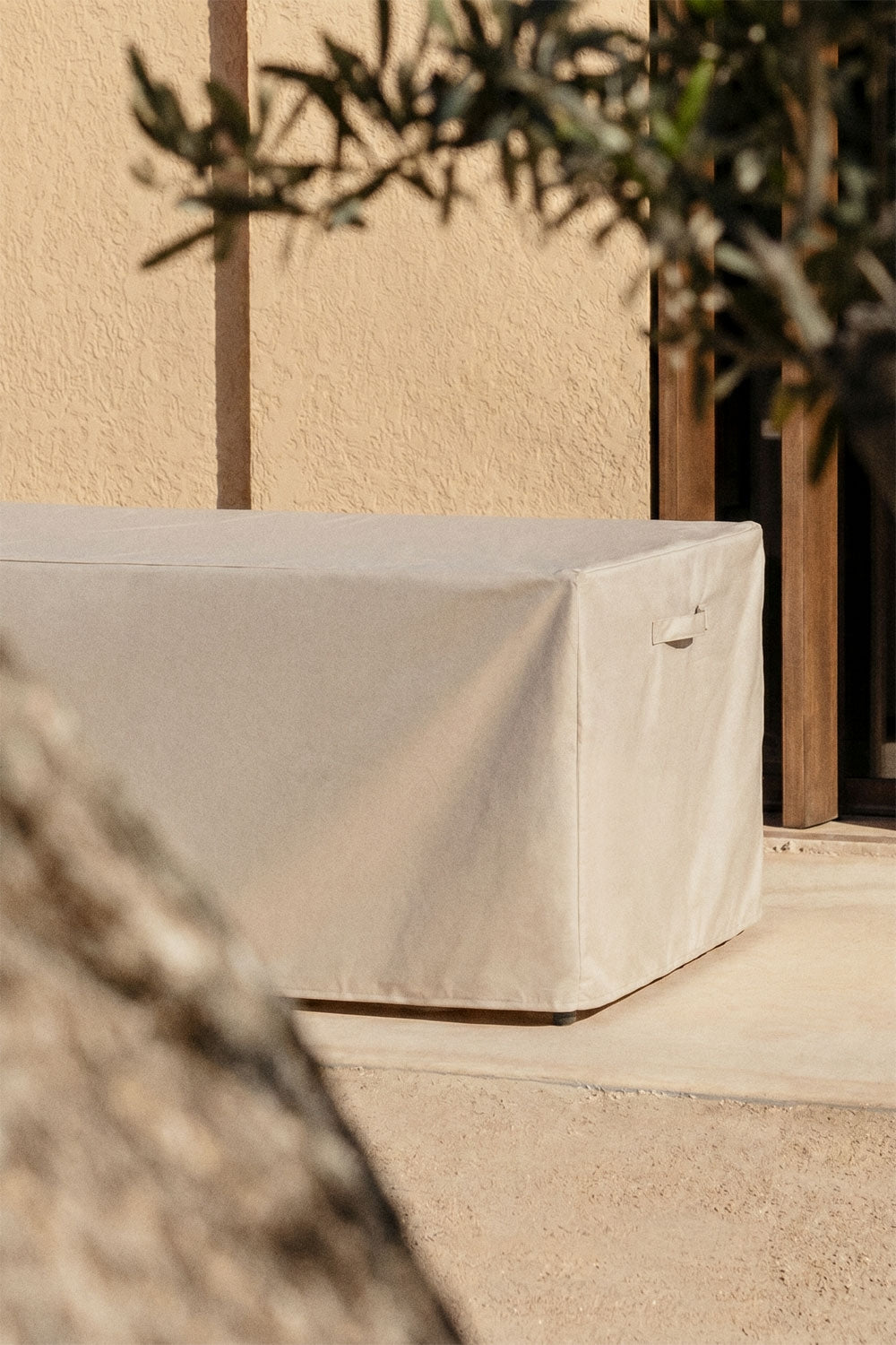 Tablecloth COVERINO, rectangular, cream (1 pc.)