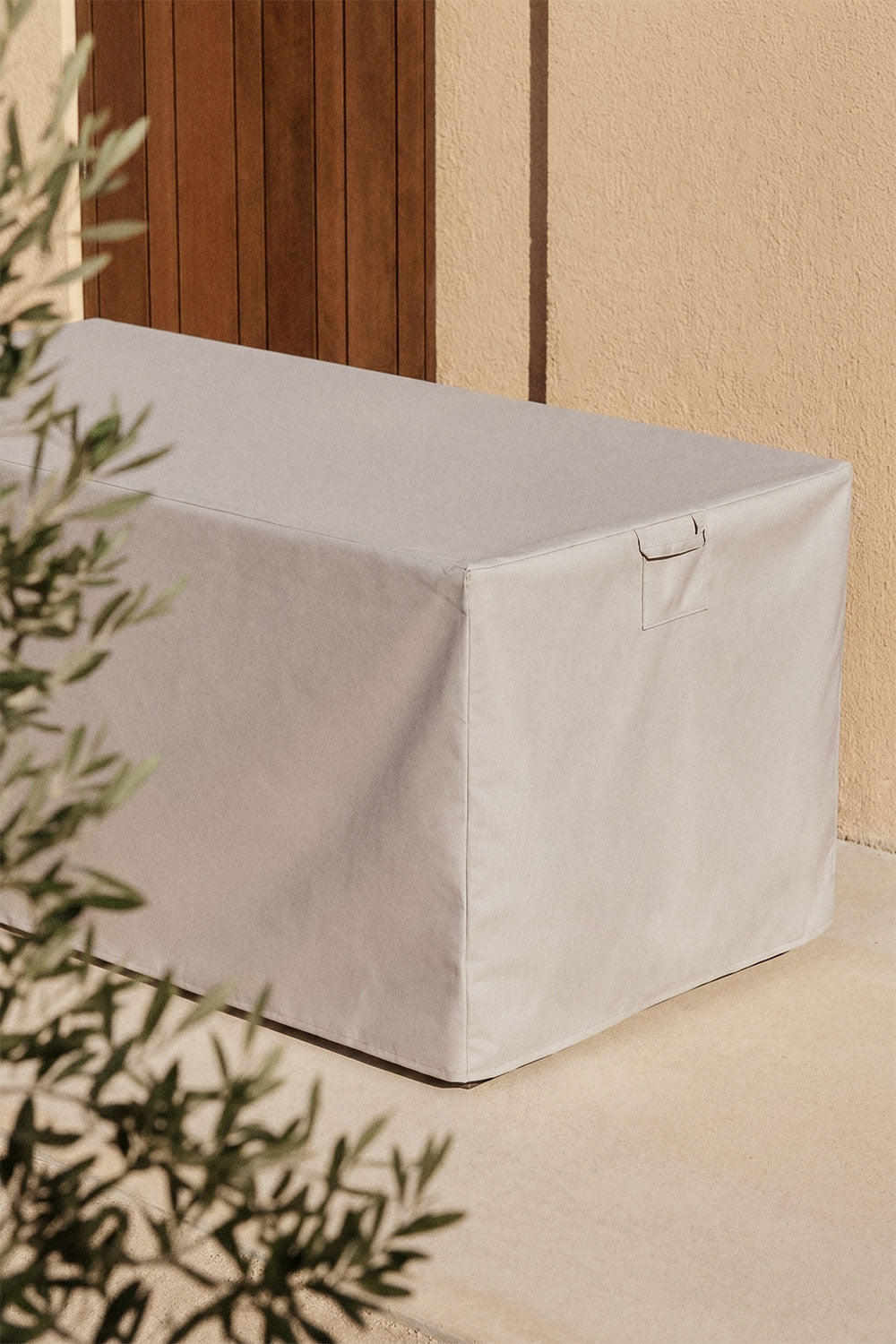 Tablecloth COVERINO, rectangular, cream (2 pcs)