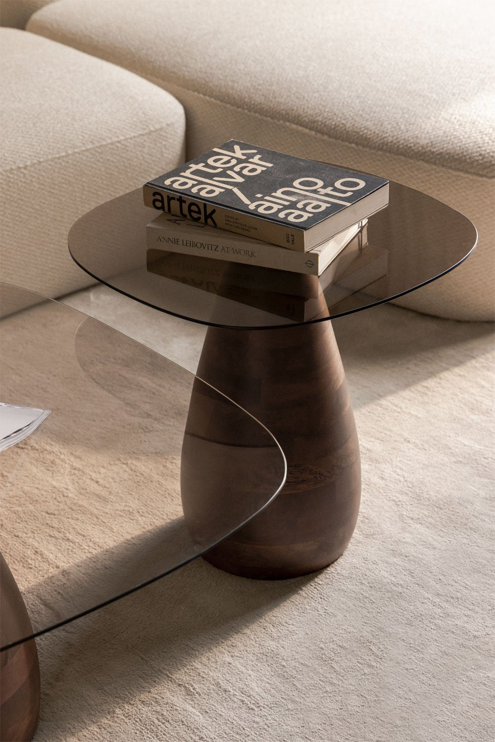 Šoninis staliukas MARDANE, mango mediena